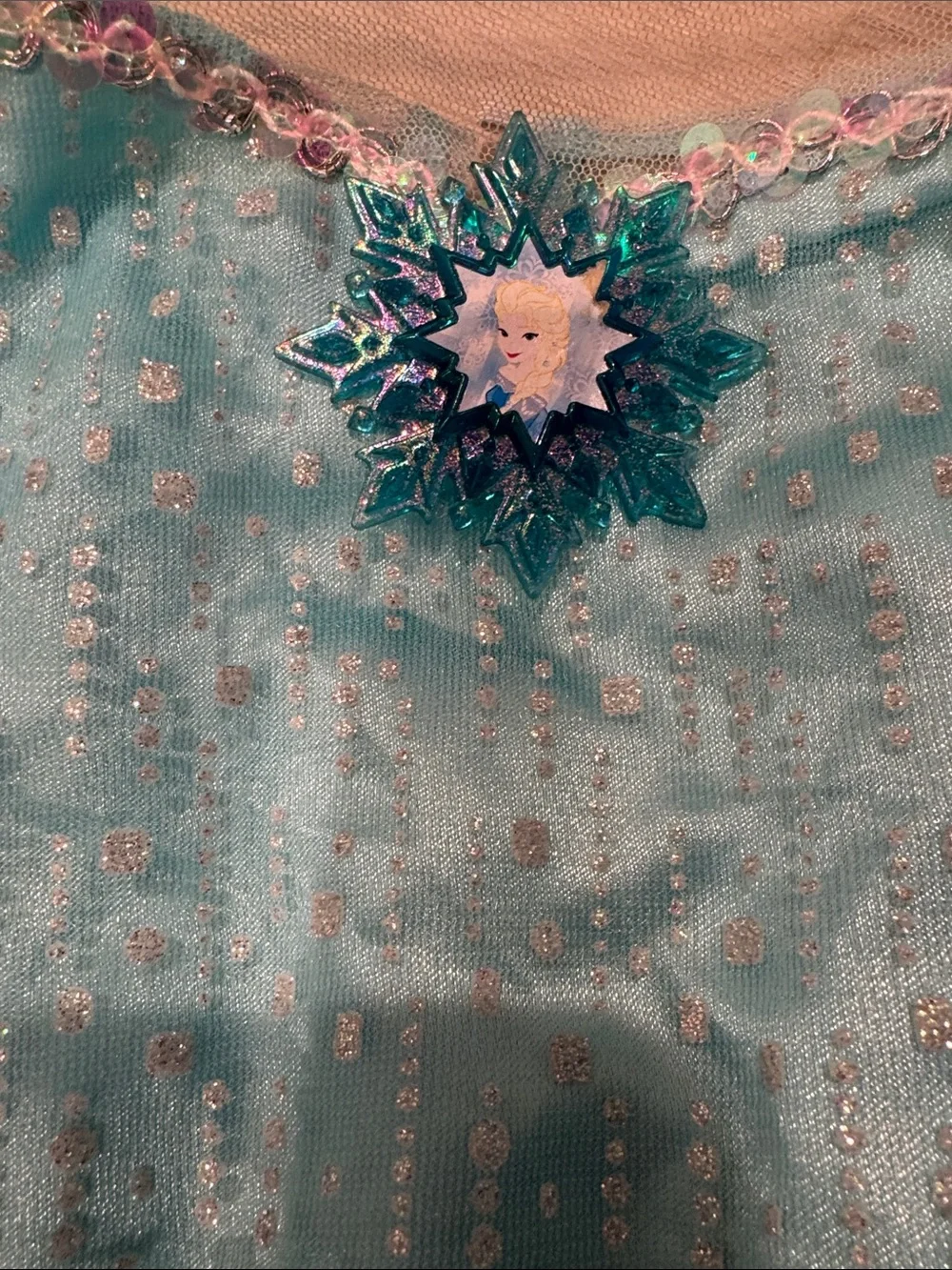 Elsa Sparkling Blue Costume Dress for Kids